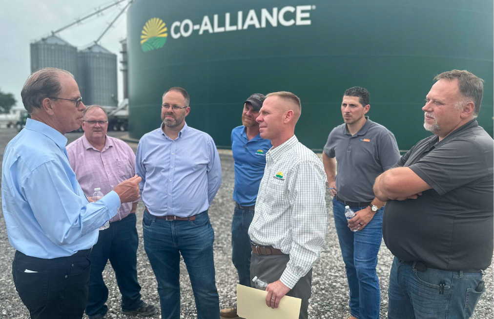 Land O’Lakes, Inc. and Co-Alliance host Senator Mike Braun at Malden, Indiana, facility to discuss Farm Bill and on-farm sustainability efforts